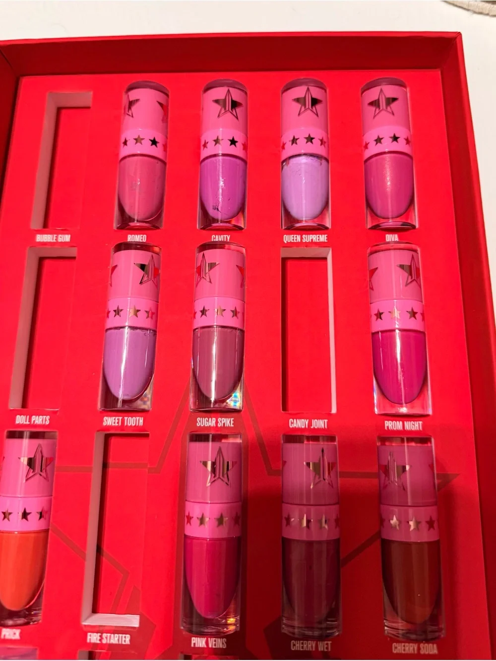 Jeffree Star Blood Sugar PARTIAL Vault